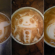 Image for article titled This Guy's Geeky Latte Art Will Blow Your Mind